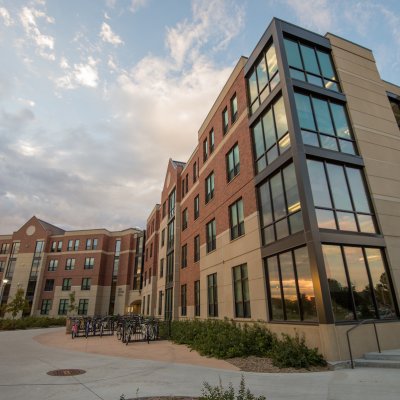 Exterior of Ben Reifel Hall