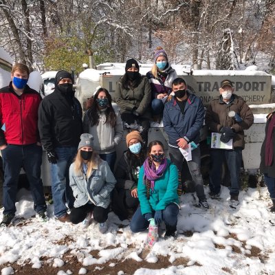 group photo on a field trip