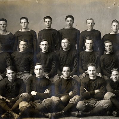 1913 Jackrabbit Football Team photograph