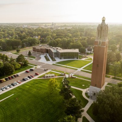 campanile from the air