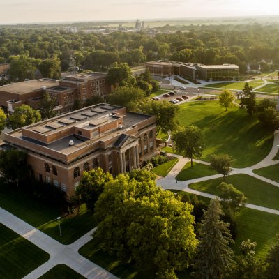 campus from the air