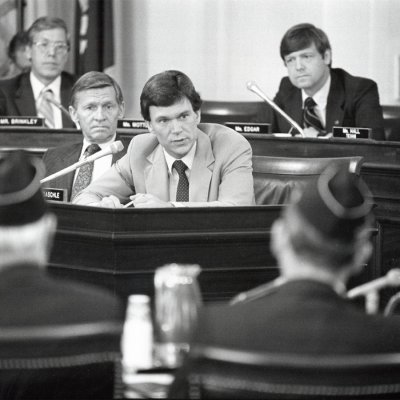 Senator Tom Daschle at Work