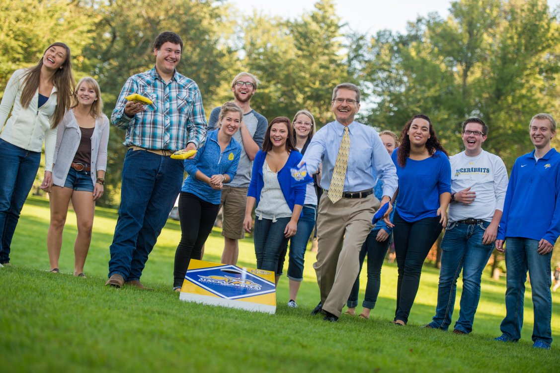 David L. Chicoine, 19th president of SDSU