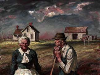 Harvey Dunn, Old Settlers, n.d.