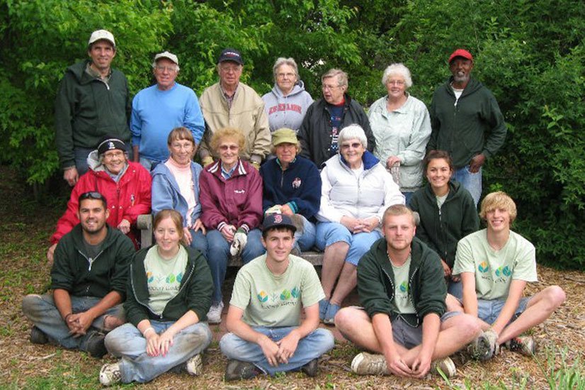 McCrory Garden volunteers