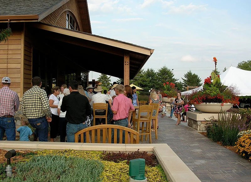 guest enjoy terrace gardens