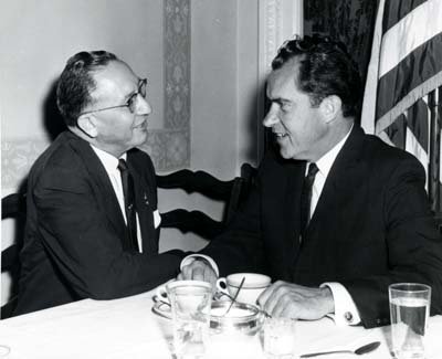 Reifel with President Nixon