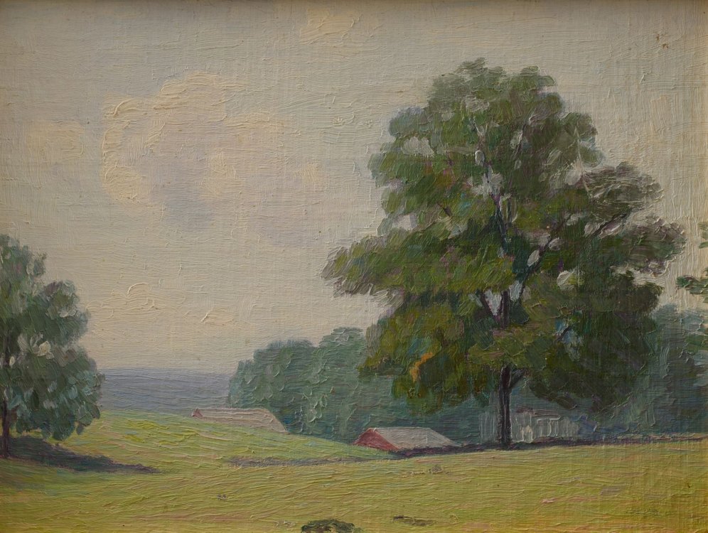 Ada Caldwell, untitled landscape (Woodstock, NY)