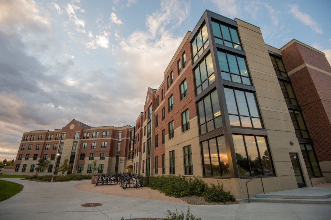 Exterior of Ben Reifel Hall