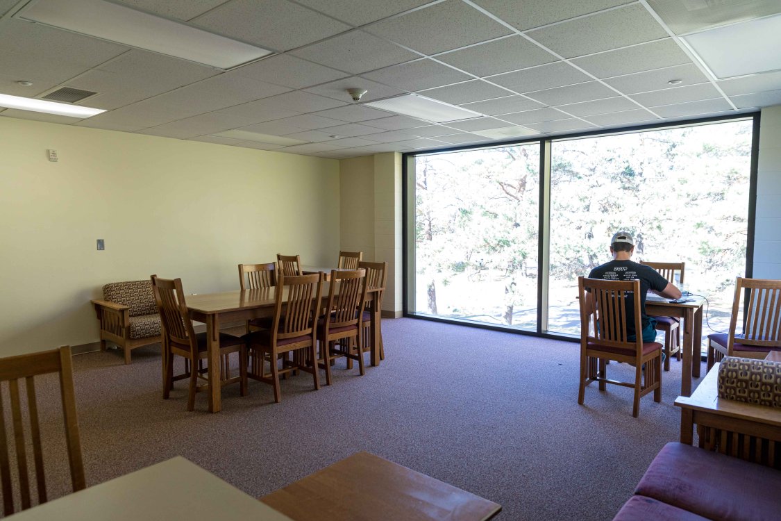 Caldwell Hall study room