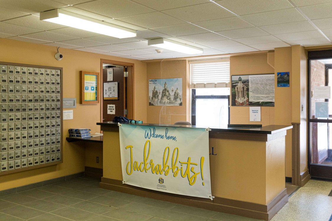 Mathews Hall Welcome Desk