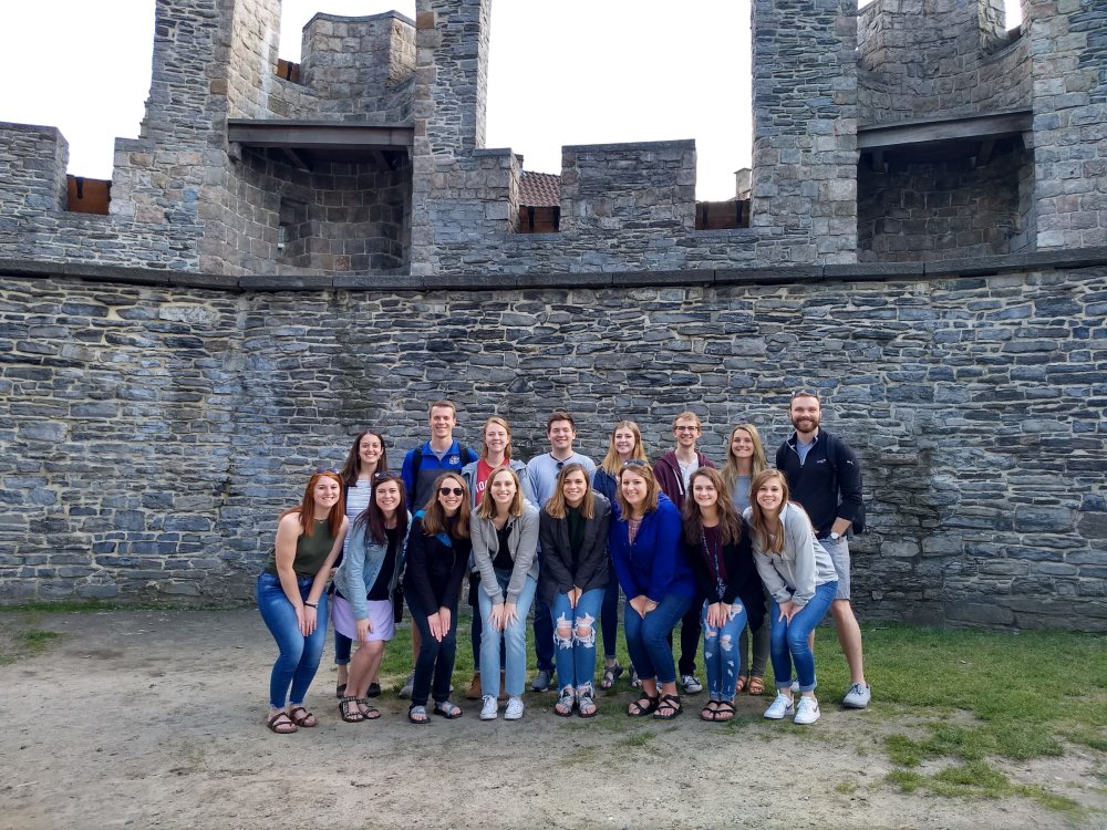 Fishback Honors College students in The Netherlands and Belgium