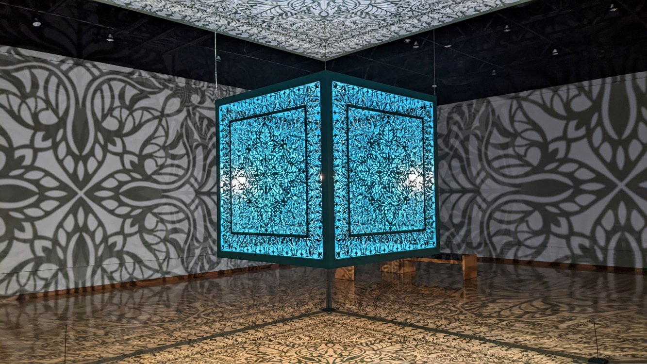 Anila Quayyum Agha, "A Beautiful Despair," 2024, SDAM