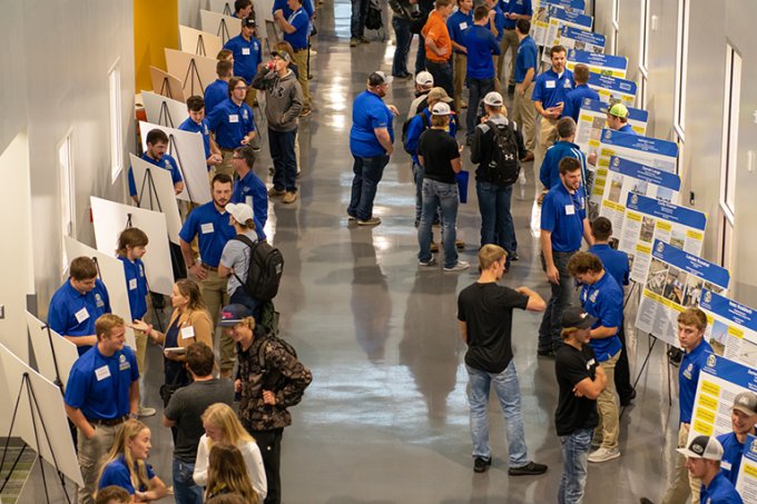 Precision Connect ’23 attracted a large crowd to the Raven Precision Agriculture Center.