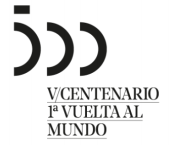 V / Centenario  1a vuelta al mundo logo