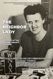 A poster advertises a "Voices of the Prairie" documentary, "The Neighbor Lady: Wynn Speece,” which was produced by SDSU professor Rocky Dailey.