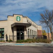 Starbucks Building Front Entrance